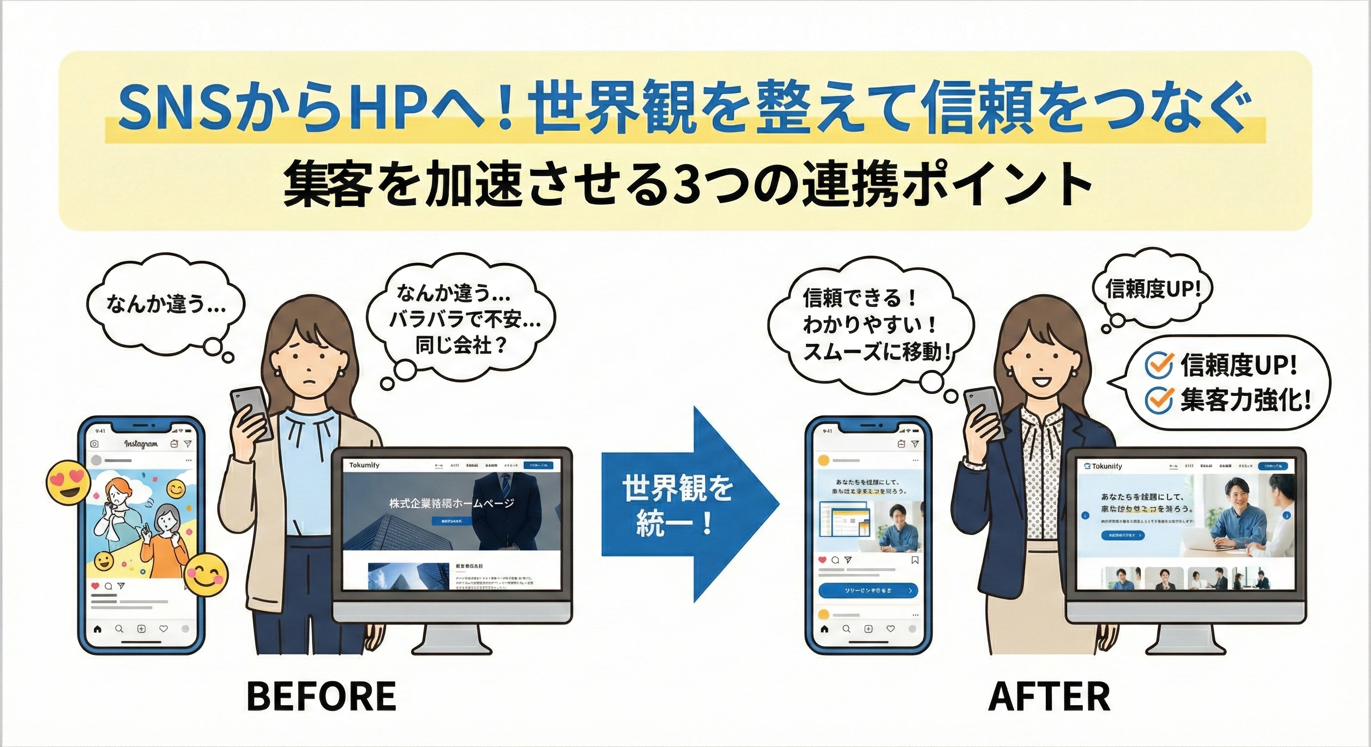 SNSからHPへ｜信頼を育てる世界観設計のヒント