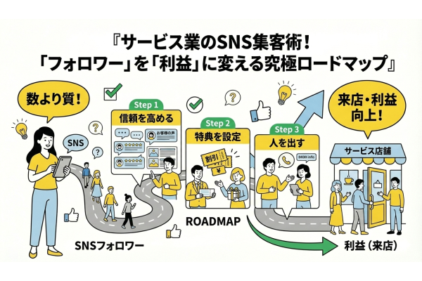 サービス業のSNS改善策｜リピートにつながる発信と数字の見方
