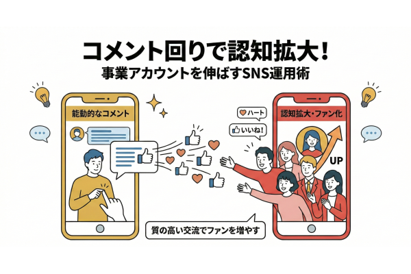 コメント回りで再生数アップ｜事業アカウントのためのSNS集客術